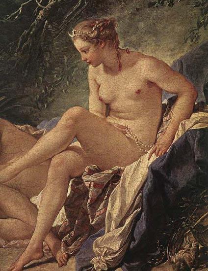 Francois Boucher Diana Resting after her Bath china oil painting image